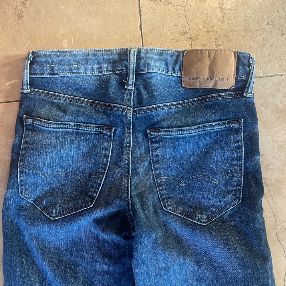 American Eagle, cozy air, flex ladies, jeans, straight size 26 excellent cond - Picture 10 of 15